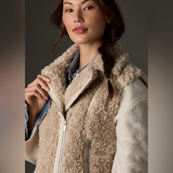 Anthropologie Jackets & Blazers - Anthropologie Teddy Textured Vest